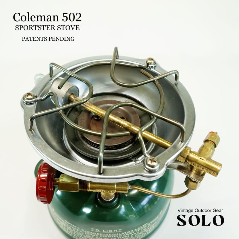 Coleman502 PATENTS PENDING / コールマン502 ケース、ヒートドラ