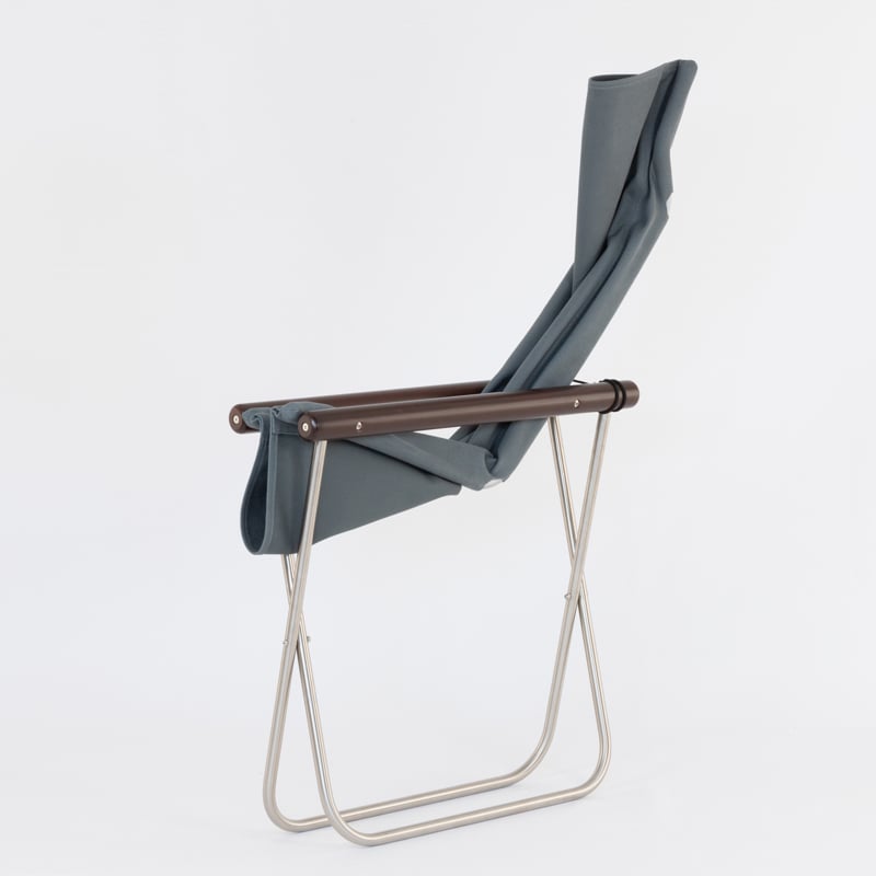 NYCHAIR X /ニーチェア エックス / 座布：グレー 肘かけ：ナチュラル