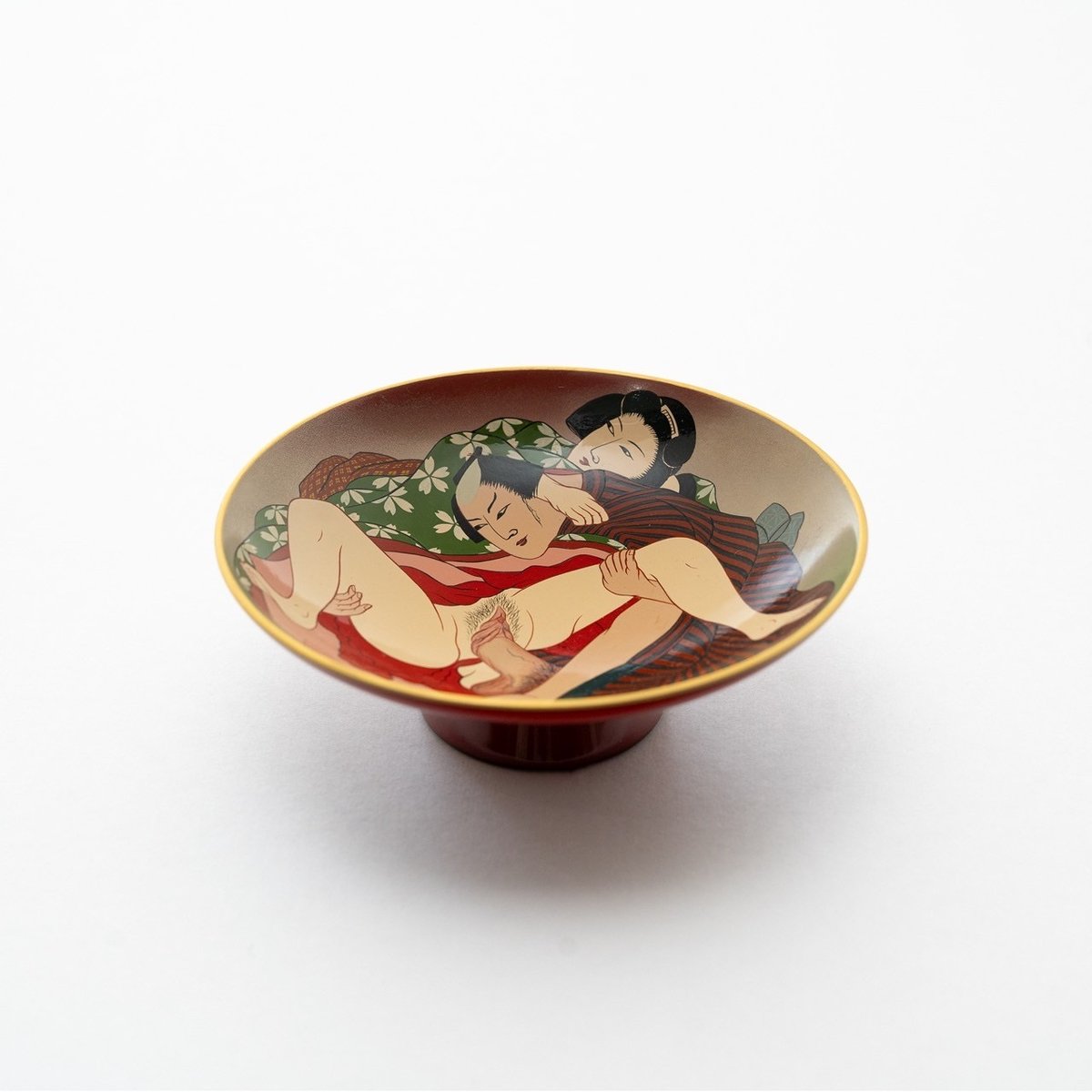 輪島塗 / 枕絵漆絵盃 | OKYAKU ONLINE STORE