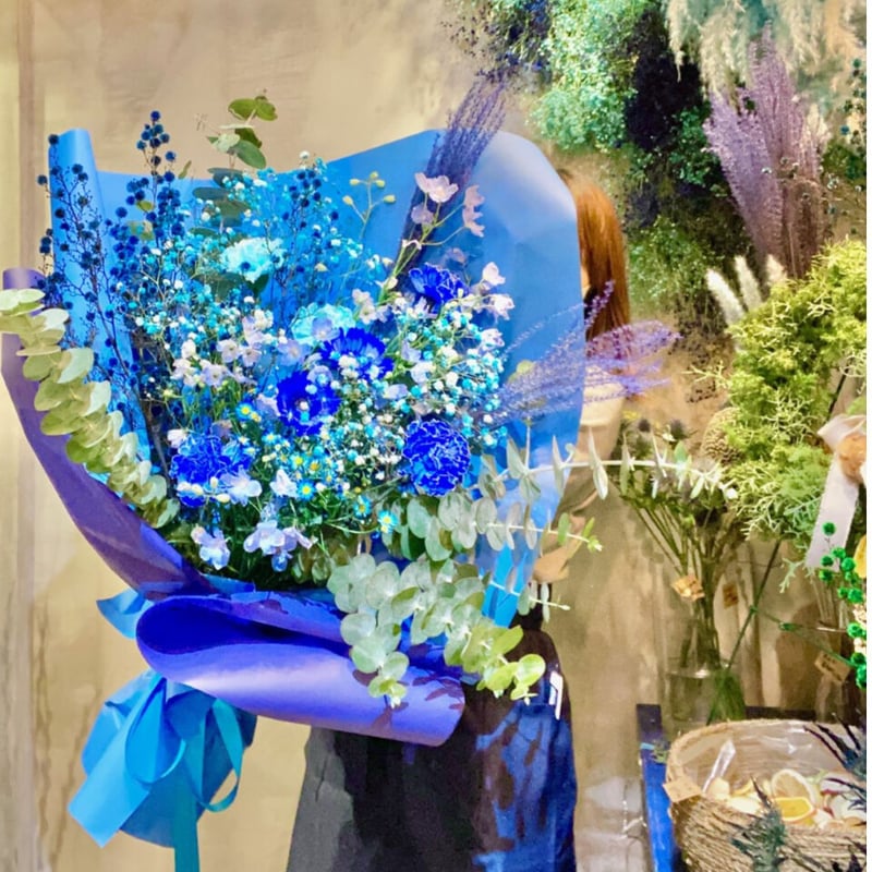 ❁UTSUWA BLUE BOUQUET -L- ❁￥11000＋送料 | UTSUWA F