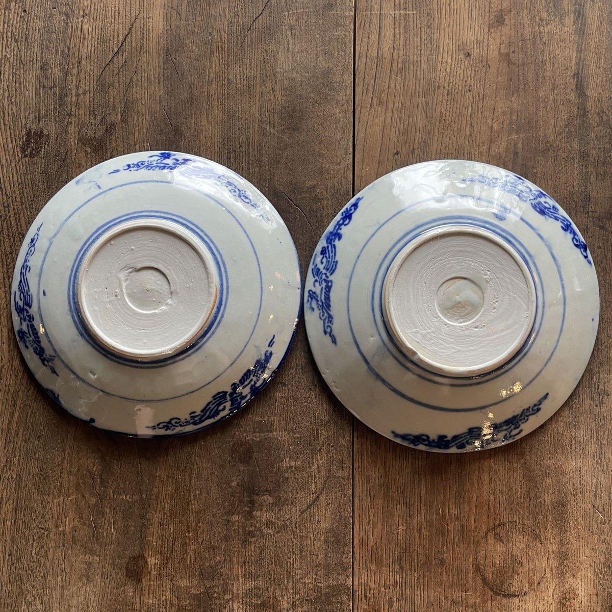 伊万里焼 皿 印判 草花文 骨董 磁器 陶器 お皿 飾皿 昭和初期 和食器