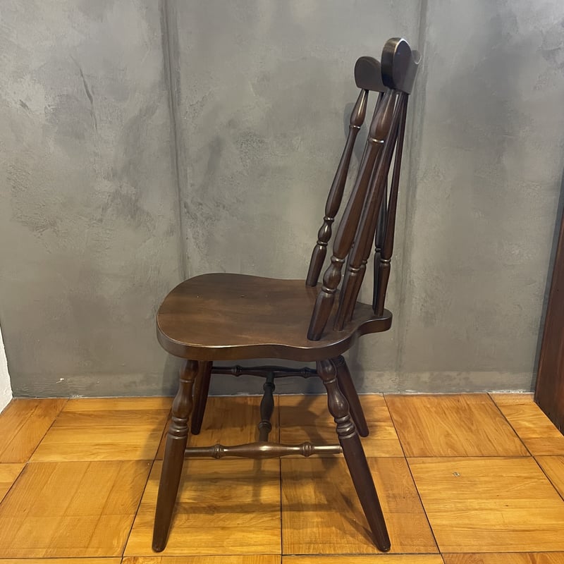 古い椅子 ウィンザーチェア 木製 ダイニングチェア イス 古道具