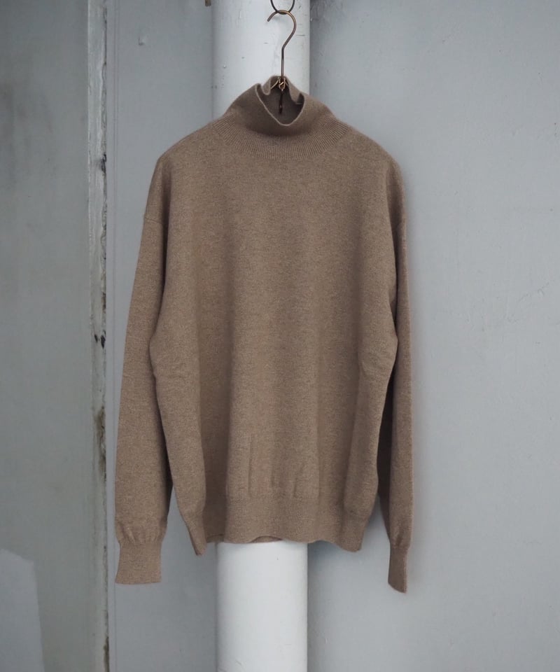 AURALEE(MENS) / BABY CASHMERE KNIT TURTLE | Bur