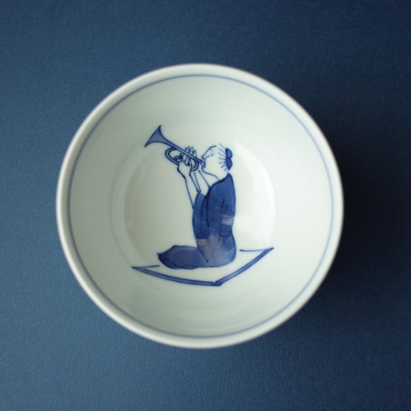 上出長右衛門窯／KUTANI CHOEMON「汲出碗 笛吹」 | オトメの金沢 陳列室