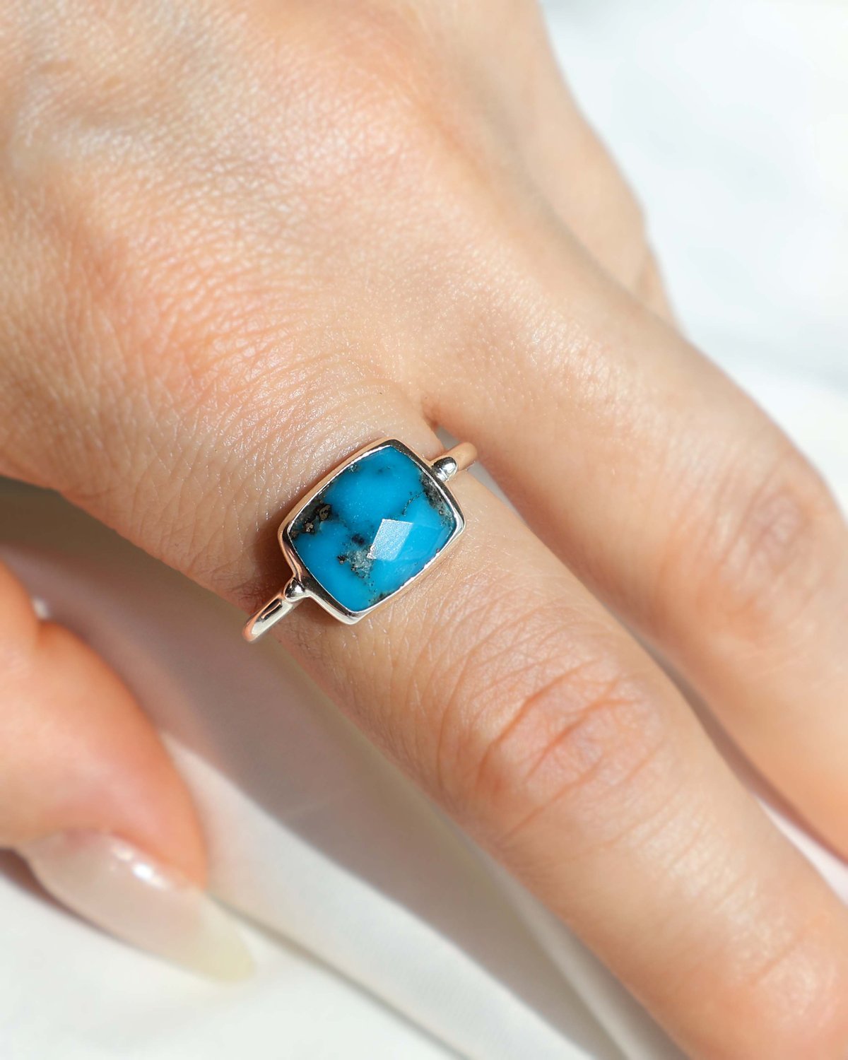 Turquoise Ring #16 | AYA KIYOSHIMA JEWELRY