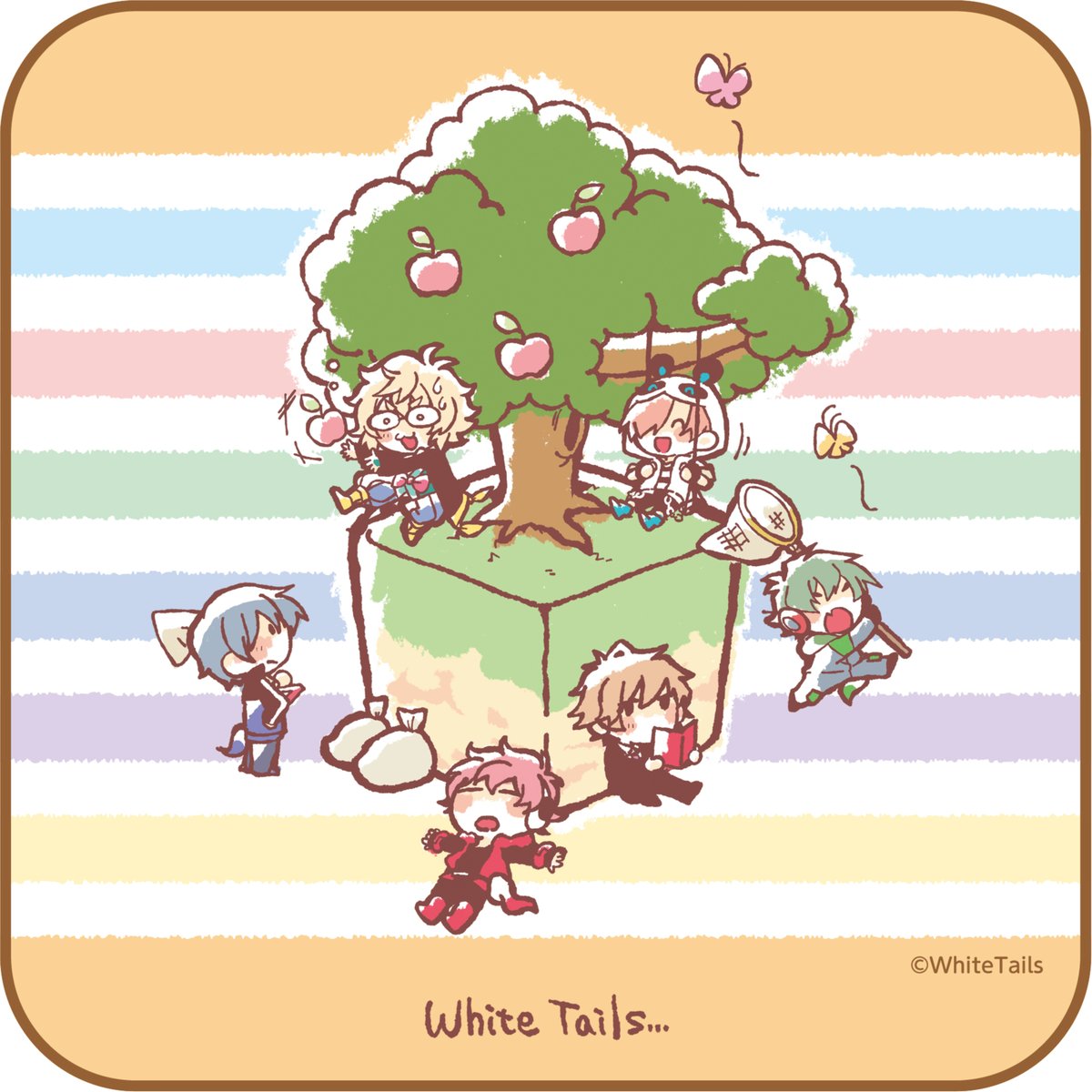 White Tails【ワイテルズ】ハンドタオル／ゆるわいて | SHIBUYA TSUTAY