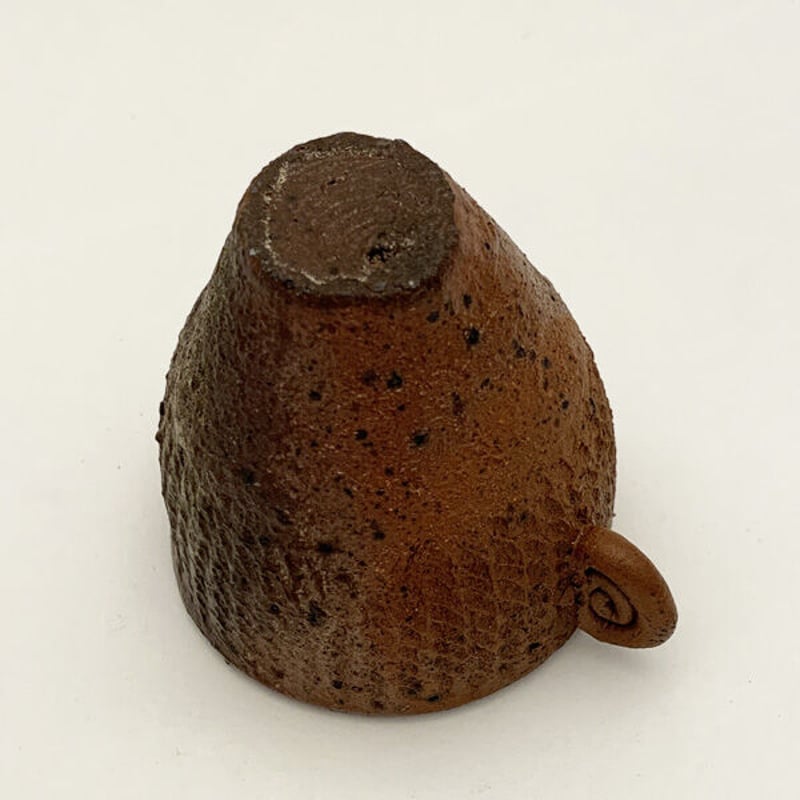 森岡成好 焼締めぐいのみ [ms_cp104] | 菜の花暮らしの道具店 online store