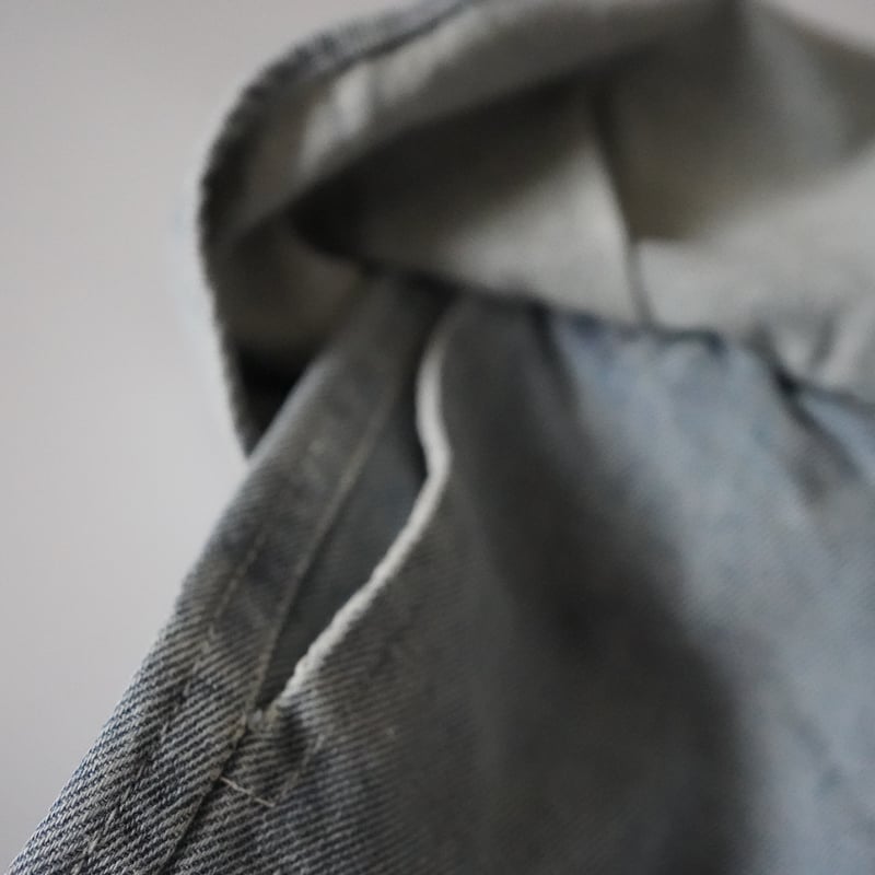 waist frill denim pants (2577) | nikomake