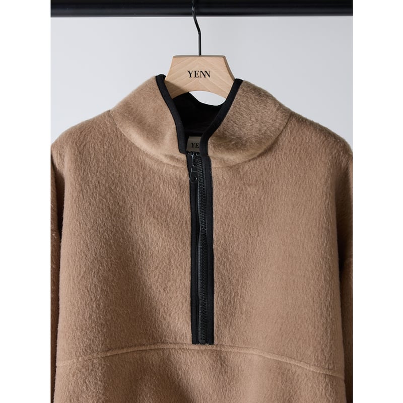 ✨限定再入荷✨【 YENN 】SHAGGY HALF ZIP JK | selectshop RJ