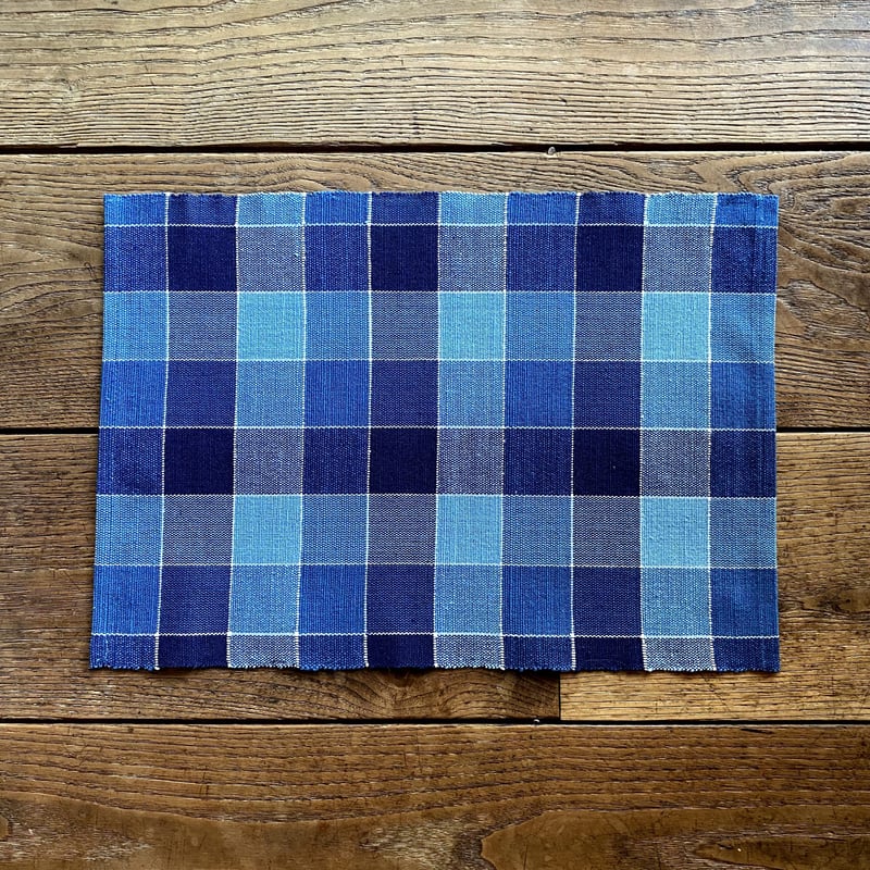 藍染 平織 ランチョンマット （i-4） | 出西窯 on-line STORE