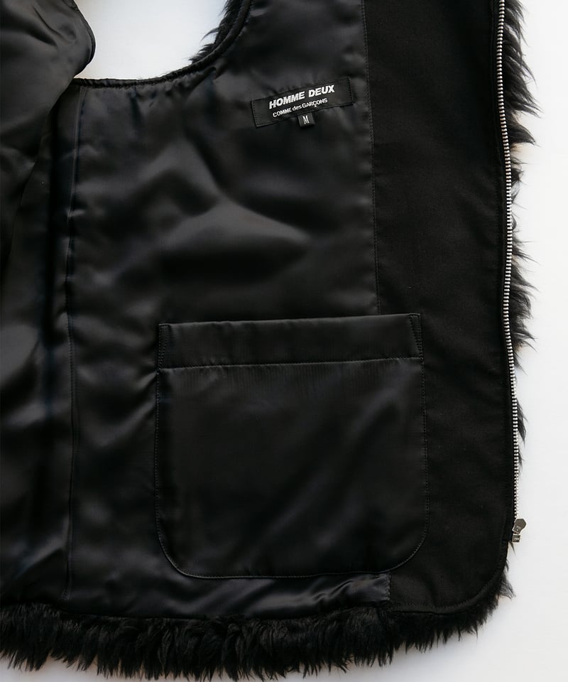 COMME des GARÇONS HOMME DEUX _ Fake Fur Vest |