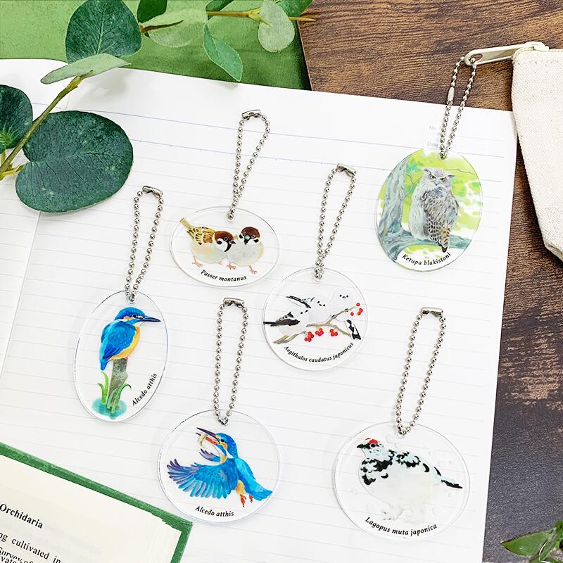 アクリルキーホルダー 【 鳥 】 | CHICO's STORE