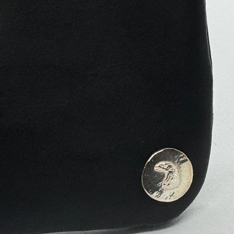 LARRY SMITH / TWIN ZIP WALLET -Black- | WEEDS O