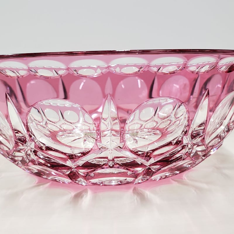 HOYA クリスタル切子 菓子鉢 一品作 | つちや陶器店