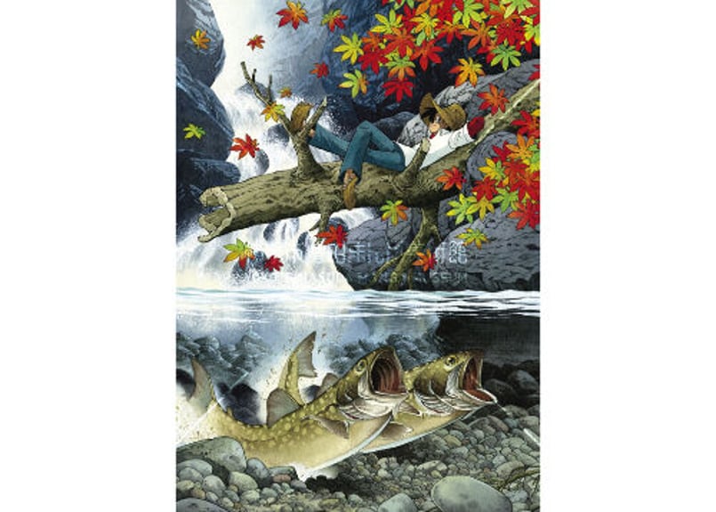 釣りキチ三平B2ポスター 3枚セット | 横手市増田まんが美術館