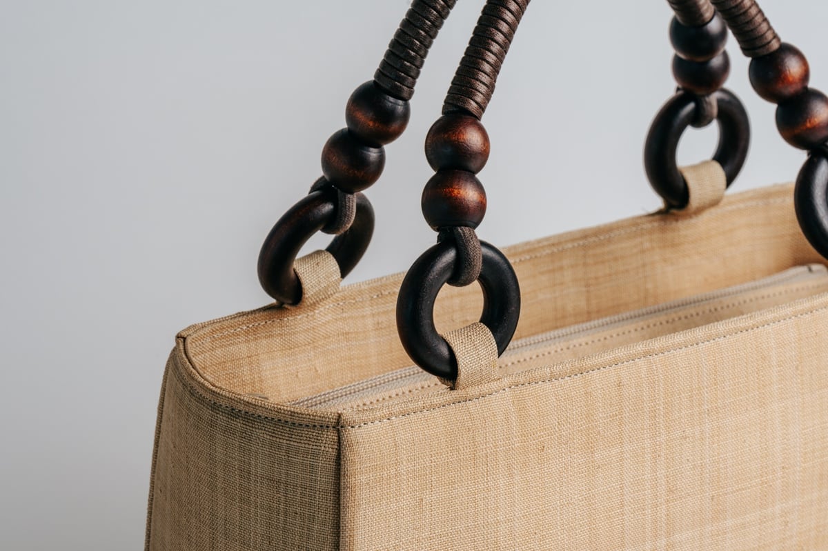 芭蕉布こもれび工房 芭蕉布「和のバッグ」 | 山原工藝店