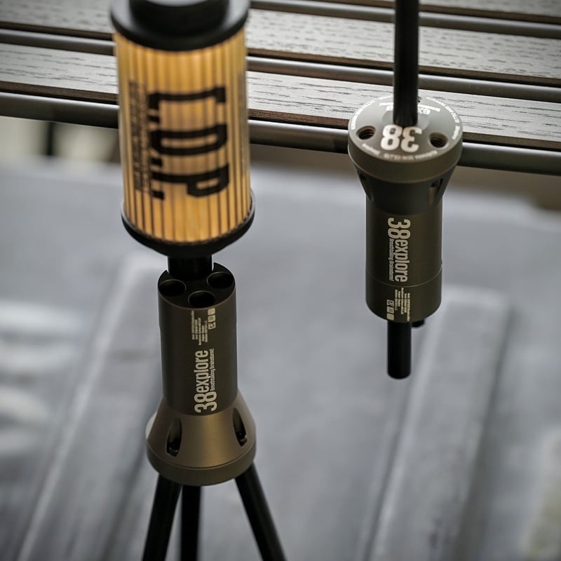 新品未開封 38explore ZEROPOD38 ブラック ランタンスタンド 楽天市場】38エクスプローラー ZEROPOD38 ランタンスタンド