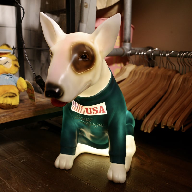 新品 マッケンジー LEDランプ バド犬 ブルテリア 世田谷ベース LAMP