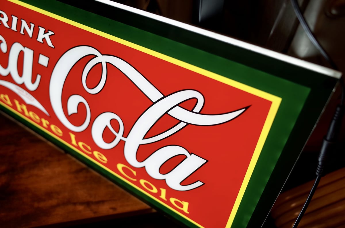Coca Cola コカコーラ LEDライトサイン 看板 照明 世田谷ベース