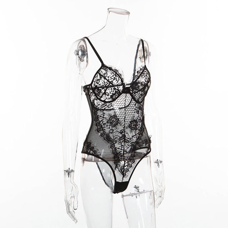 4色 総レース ボディスーツ | PLASTIC BUNNY