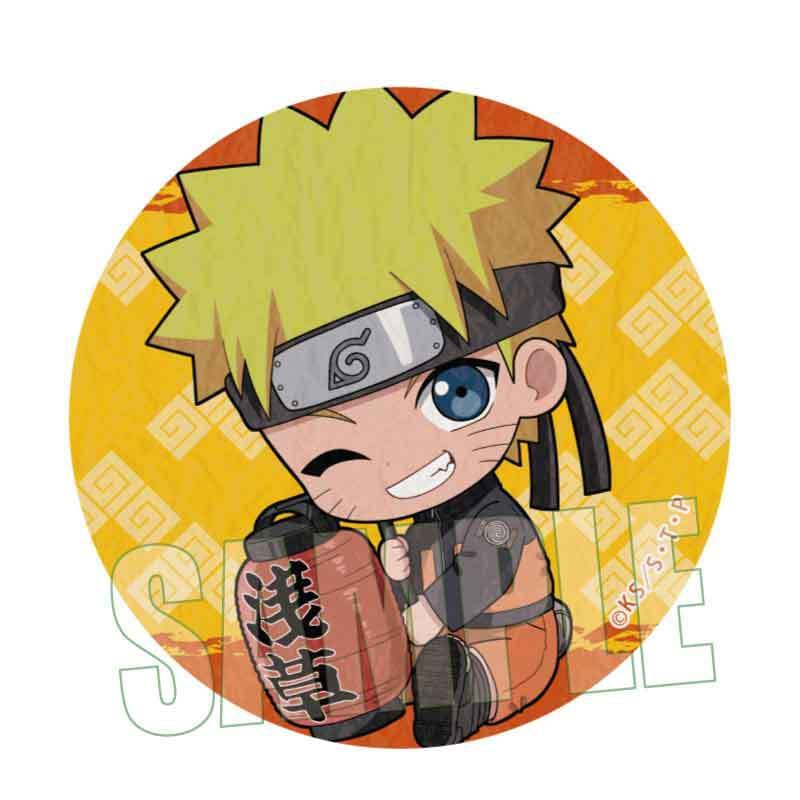 12月発売】トレーディング和紙風缶バッジ NARUTO-ナルト- 疾風伝/ぎゅ