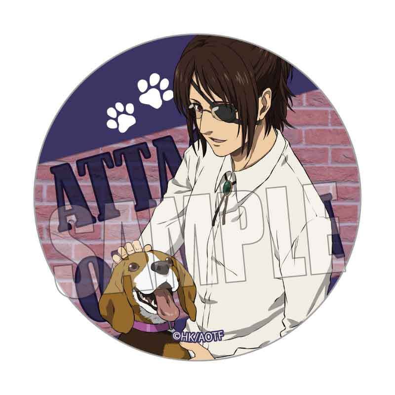 グリッター缶バッジ付き(エレン・イェーガー)】トレーディング缶バッジ