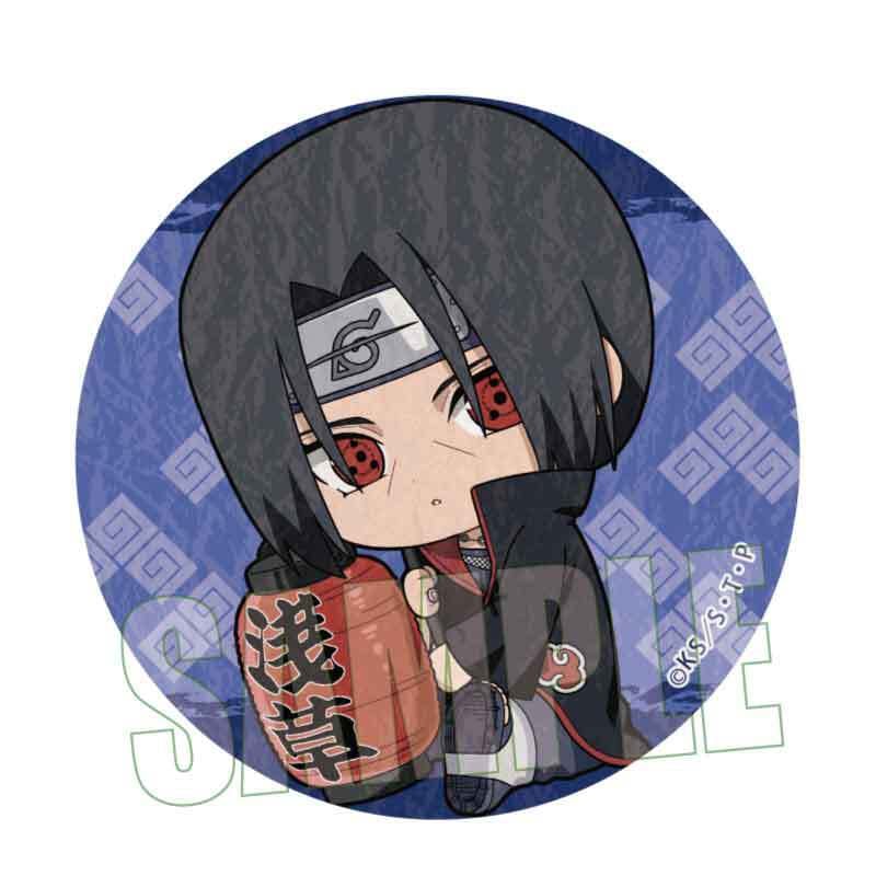 トレーディング和紙風缶バッジ NARUTO-ナルト- 疾風伝/ぎゅぎゅっと