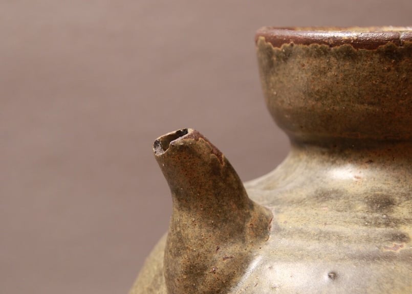 苗代川焼/苗代川/うんすけ/雲助/江戸時代後期/鹿児島/薩摩焼/黒門/傷