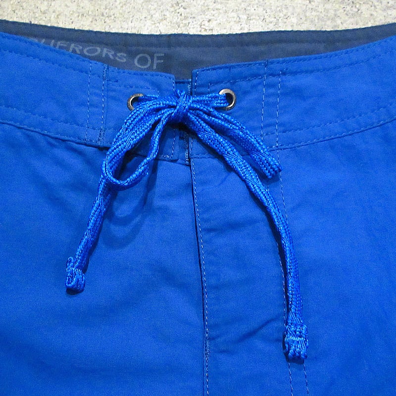 Patagonia波タグ復刻ウェーブフェアラーボードショーツ青実寸W88cm