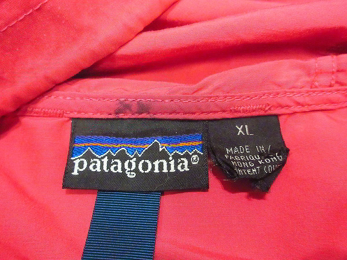 ビンテージ90's○Patagoniaバギーズプルオーバーsize XL○240604j3-m