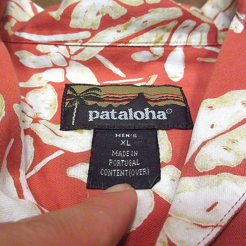 Patagonia Patalohaコットンハワイアンシャツsize XL○210527n4-