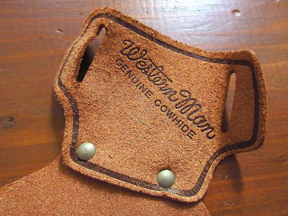 ビンテージ40's50's○Western manレザーホルスター○240912k6-otac