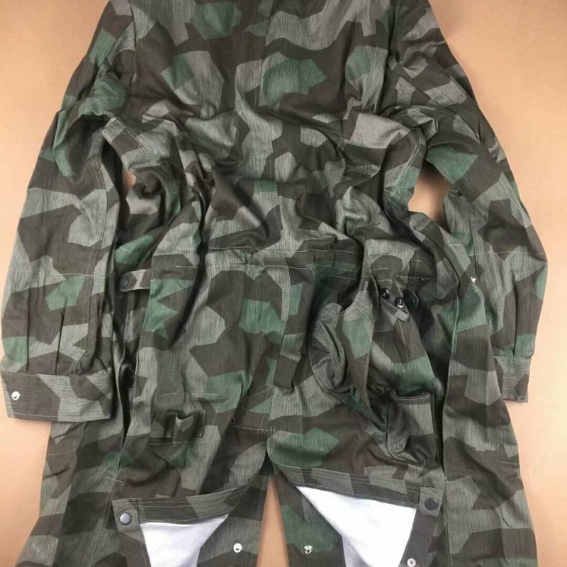 WW2 ナチスドイツ軍 スプリンター迷彩 スモック 空挺 降下猟兵 複製品