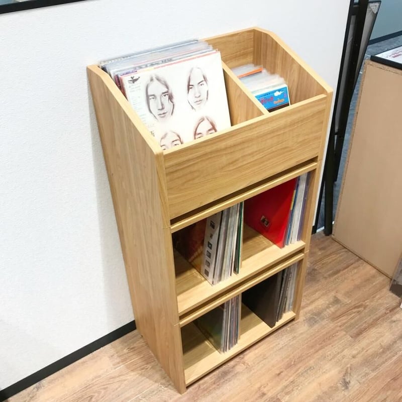 レコードラック スタッキングラック 3段 REGULAR × REGULAR × TOP /