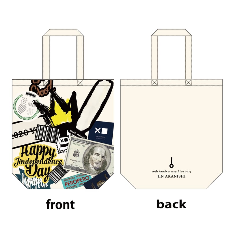 トートバッグ ／ 10th Anniversary Live 2023 | JIN AKANI