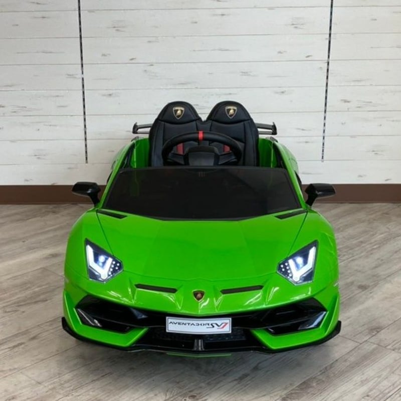 ランボルギーニ社公認 アヴェンタドールSVJ 子供用電動乗用ミニカー