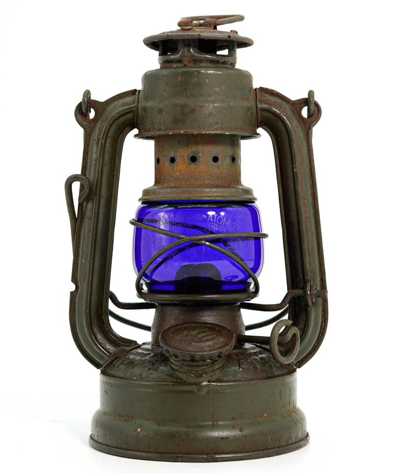 FEUERHAND 75 ATOM 2nd olive drab Blue 1940's ~