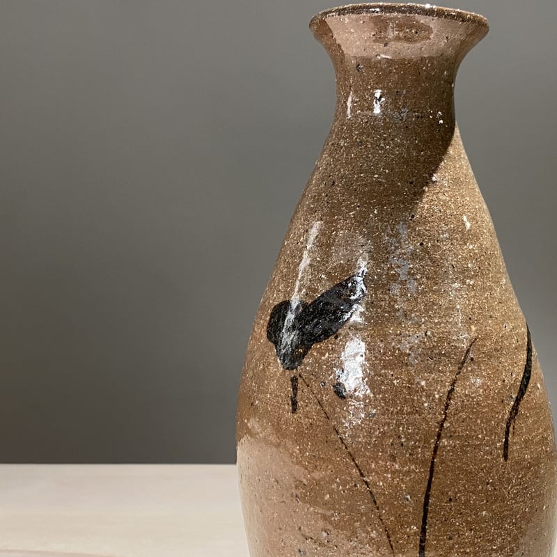 301 絵唐津徳利 金重有邦 | ryoisseki-online by うつわや涼一石