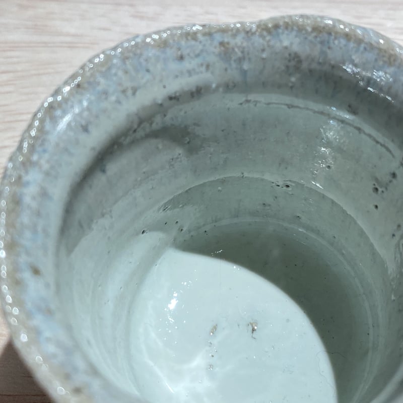 43 朝鮮唐津ぐい呑 岡本作礼 | ryoisseki-online by うつわや涼一石