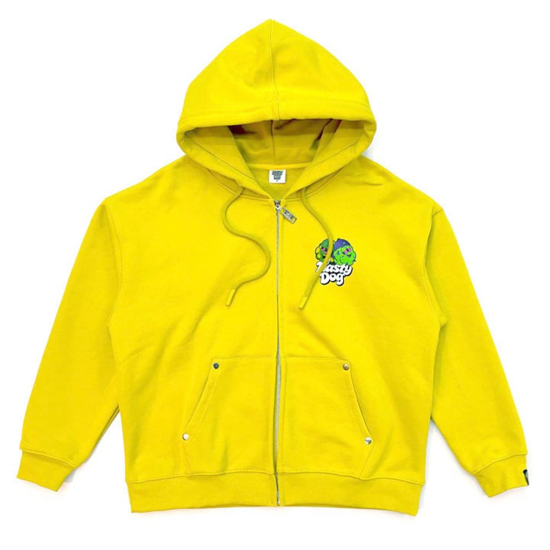 420family Zip Hoodie(Yellow) | NastyDog OnlineS