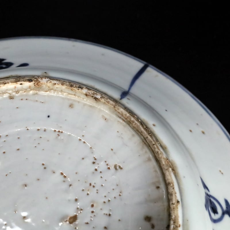 明 古染付鹿文七寸皿 十七客揃 | LYAN ARTS' Collection online