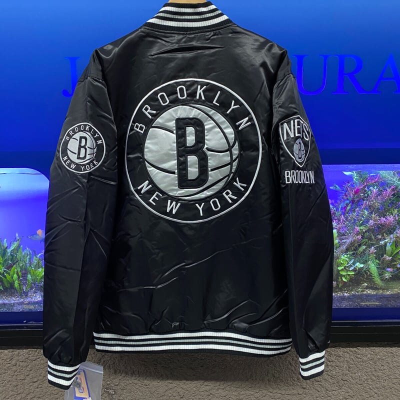 NBA公式 JHデザイン Nets ブルックリン ネッツ スタジアムジャンパー