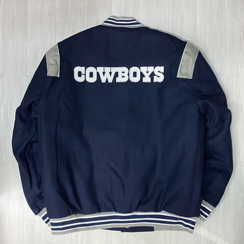 NFL公式 JHデザイン Cowboys ダラス カウボーイズ 紺 リバーシブル