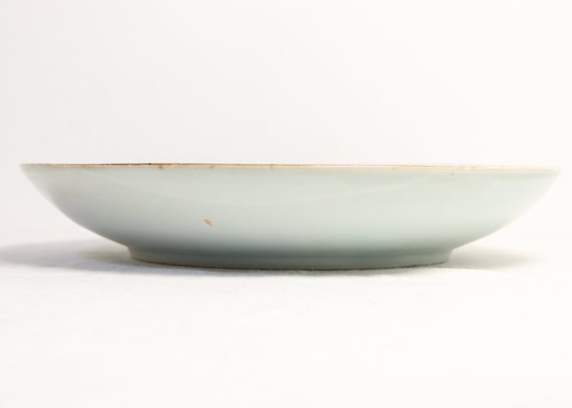 江戸幕末染付富士と氷裂文尺皿 | 吉祥寺PukuPuku