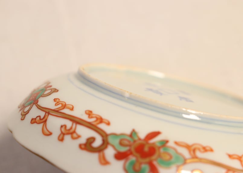 明治前期大聖寺焼色絵魚図小皿〈大聖寺の古伊万里写し〉 | 吉祥寺PukuPuku