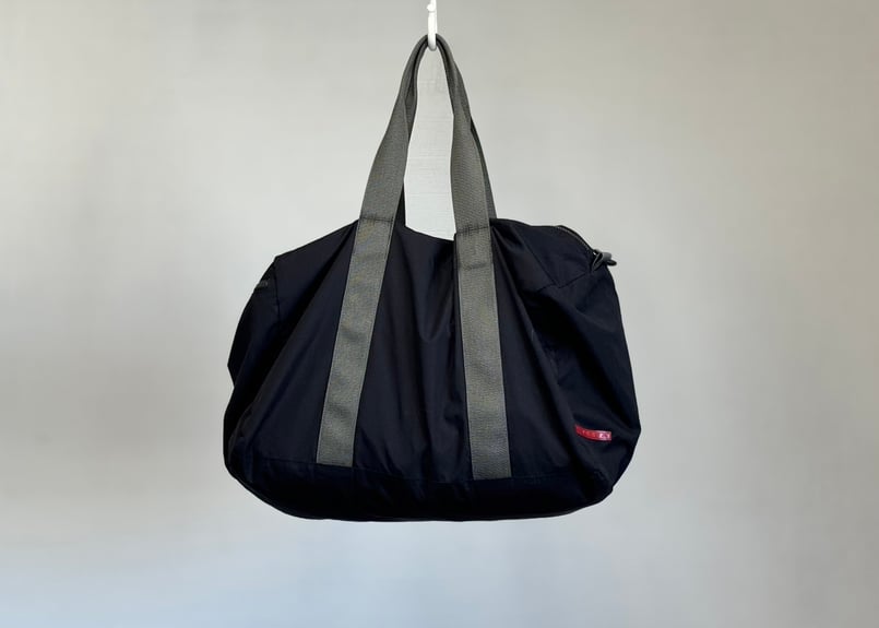90-00s prada sports nylon bag black | weekend t