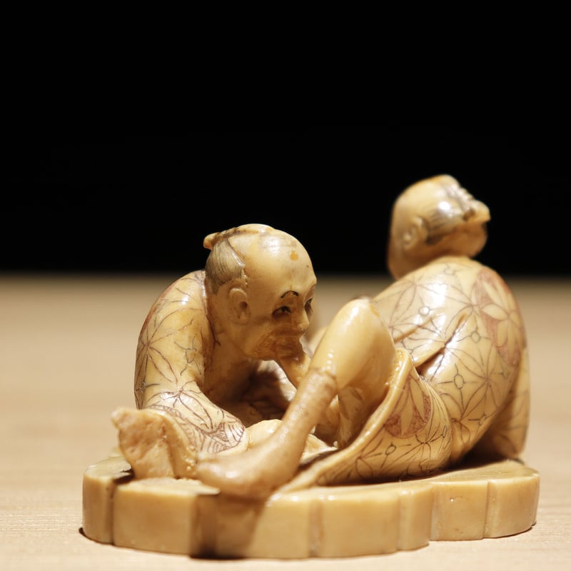 春画人形 男色 | 古物屋 壱両