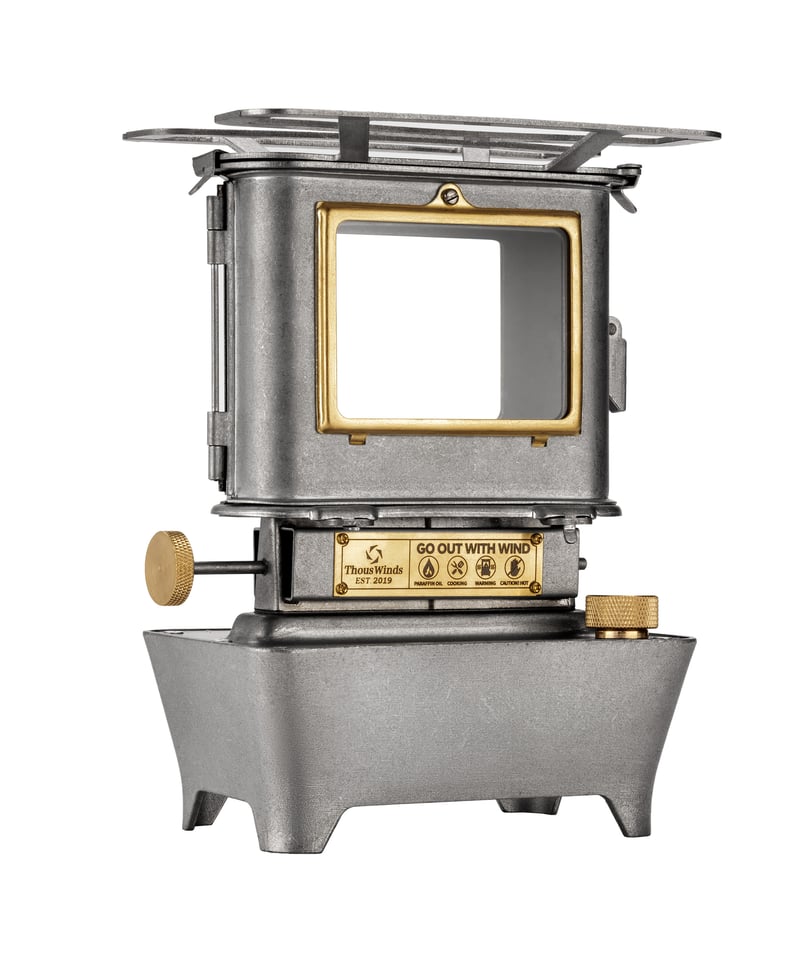 アイロンストーブ復刻『ThousWinds-ファイヤーダンスストーブ