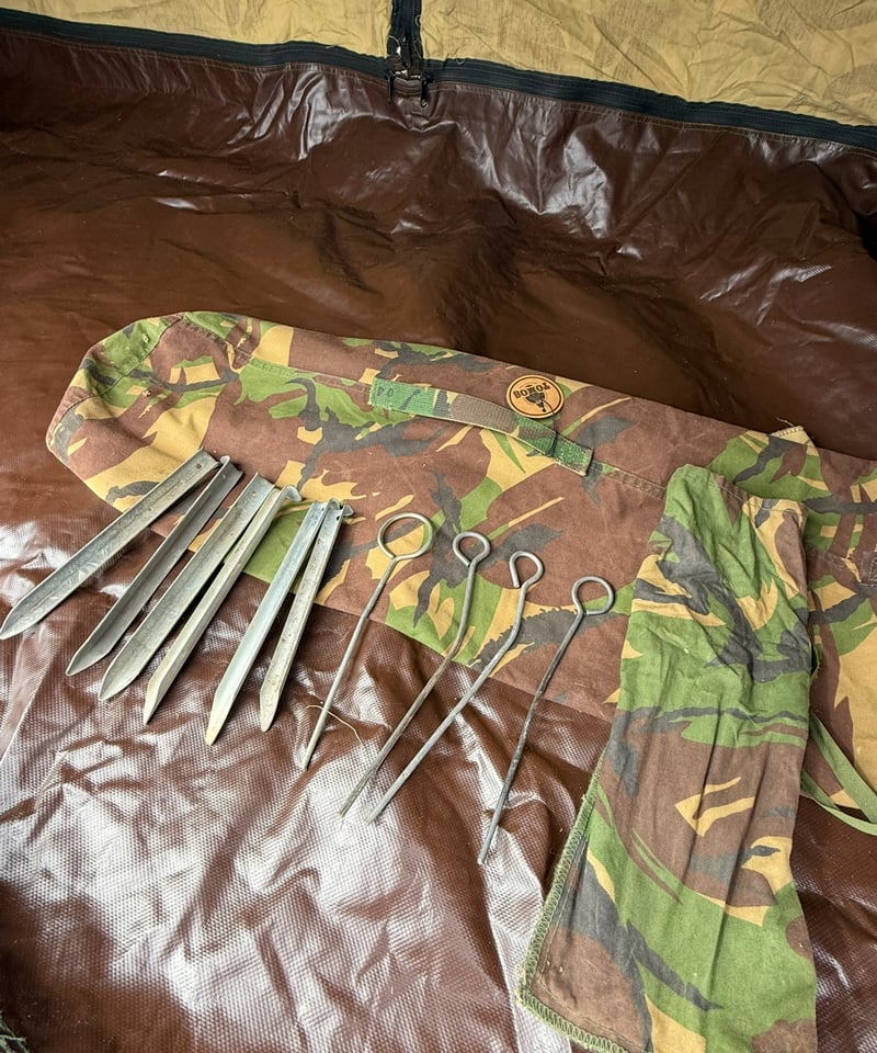 軍幕❗️ ダッチアーミーテント DPMカモ オランダ軍 | ヴィンテージ