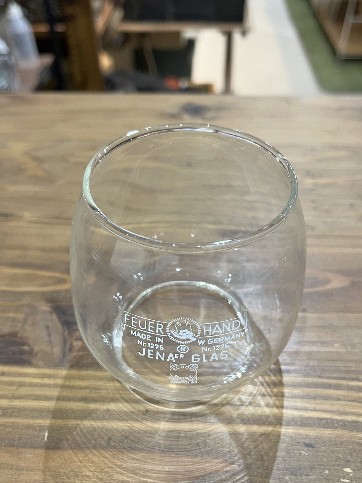 ヴィンテージガラス‼️FEUERHAND275/276用ホヤガラスクリア